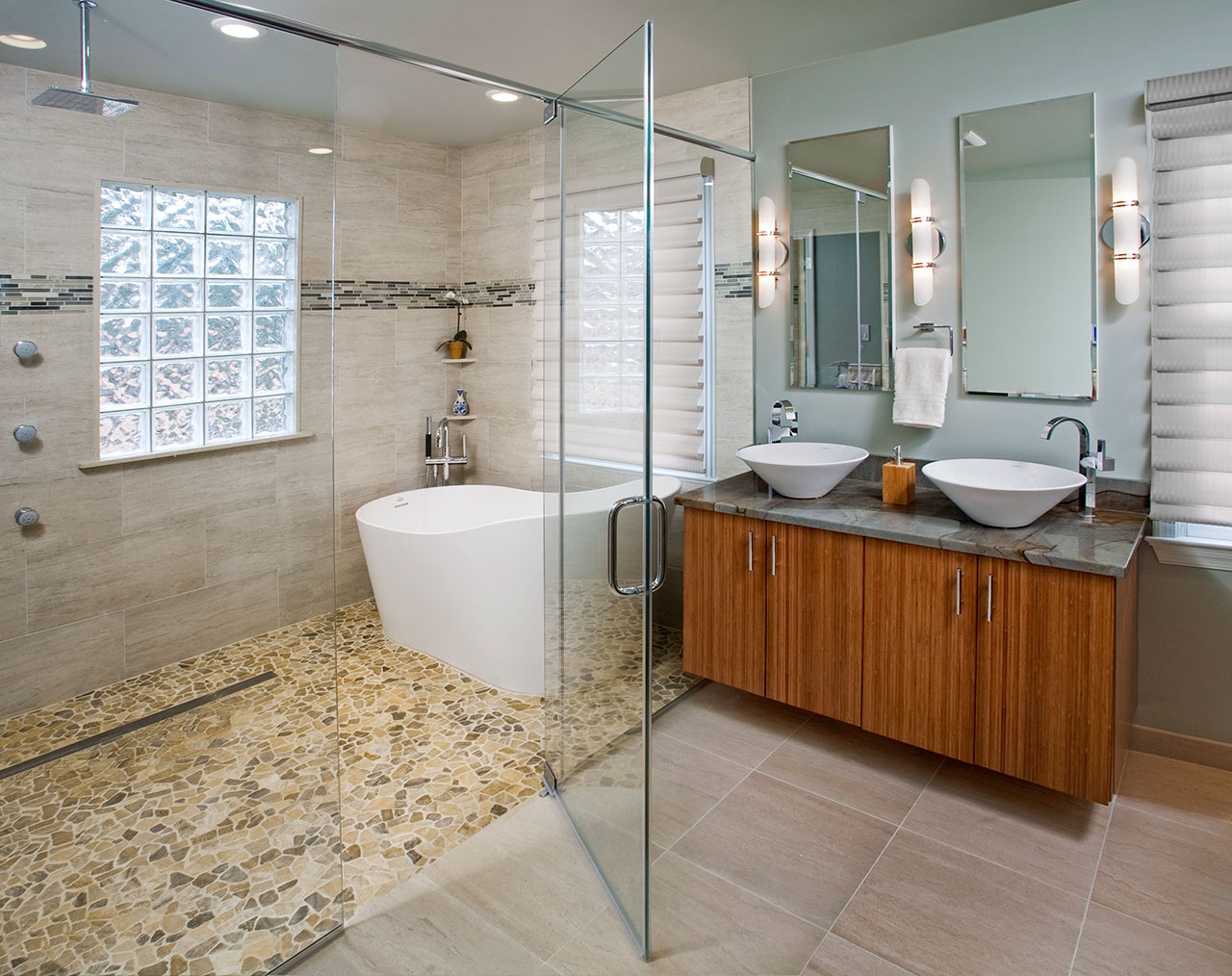 Contemporary Bathrooms Designs Remodeling Htrenovations