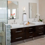modern style vanity